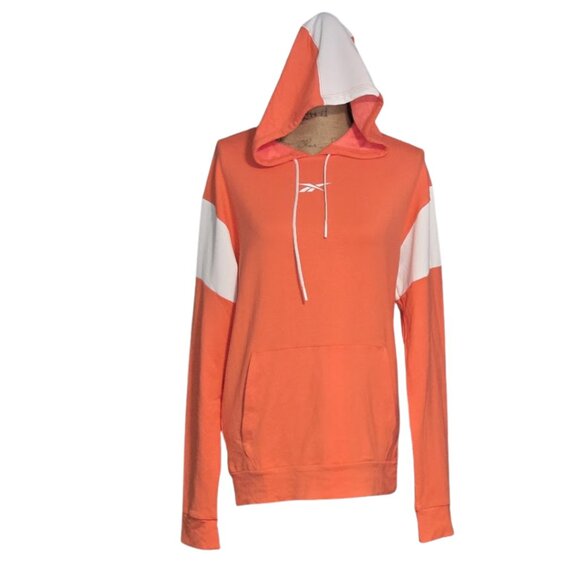 adidas Originals Other - Reebok model GJ0871 pullover sweatshirt Small orange and white